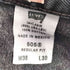 リーバイス Levis 505 メキシコ製 REGULAR FIT ブラックデニムパンツ メンズ 38inch