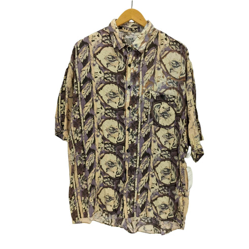 BINGO SPORT レーヨン 総柄S/S シャツ メンズ import:XL