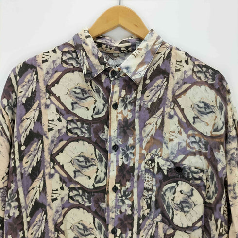 BINGO SPORT レーヨン 総柄S/S シャツ メンズ import:XL