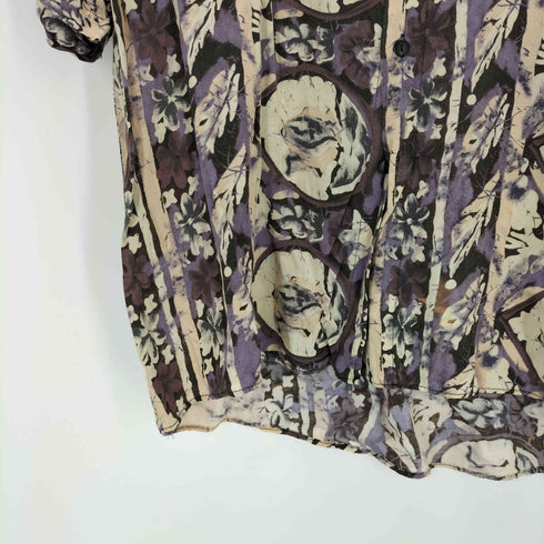 BINGO SPORT レーヨン 総柄S/S シャツ メンズ import:XL