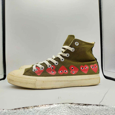 プレイコムデギャルソン PLAY COMME des GARCONS ALL STAR HI オールスター ハイ ハート プリント ハイカット スニーカー メンズ CONVERSE:6 1/2