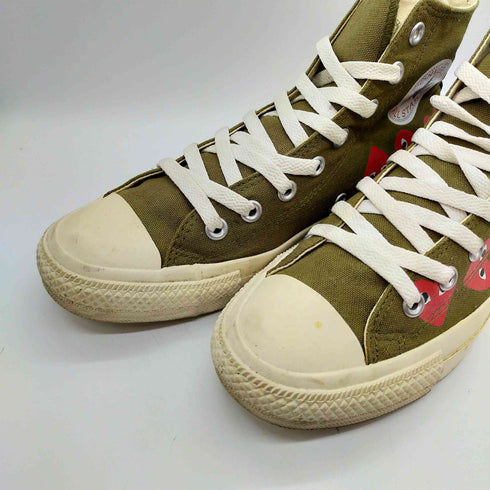 プレイコムデギャルソン PLAY COMME des GARCONS ALL STAR HI オールスター ハイ ハート プリント ハイカット スニーカー メンズ CONVERSE:6 1/2