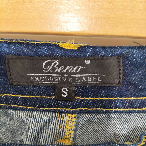ビーノ Beno ワイド テーパード バギー デニムパンツ メンズ JPN:S