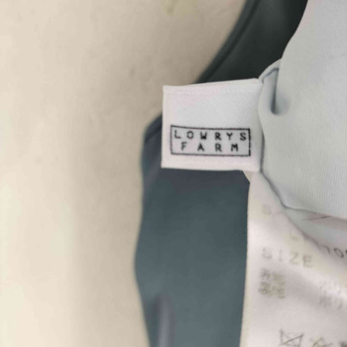 ローリーズファーム LOWRYS FARM マットサテンキャミワンピース レディース import:L