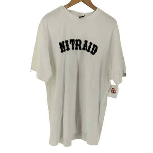 ナイトレイド Nitraid ロゴプリント クルーネックTシャツ メンズ JPN:XL