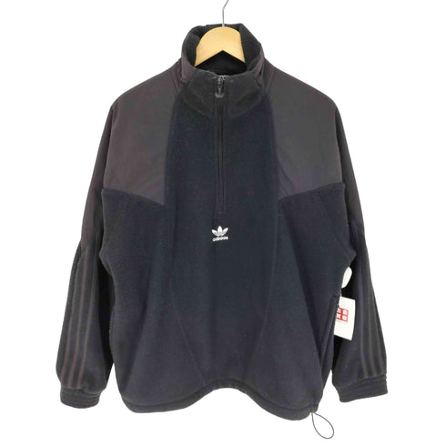アディダスオリジナルス adidas Originals 20AW Big Trefoil Mix Half Zip JKT ビッグ トレフォイル ミックス ハーフ ジップ ジャケット メンズ O