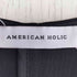 アメリカンホリック AMERICAN HOLIC Vネックコクーンワンピース レディース JPN:M