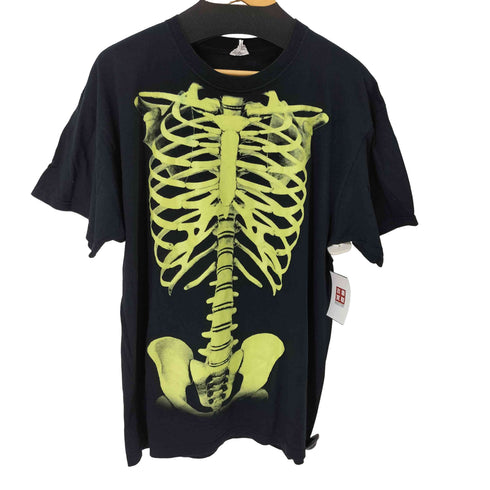ジャージーズ JERZEES 骨プリント S/S Tシャツ メンズ import:XL