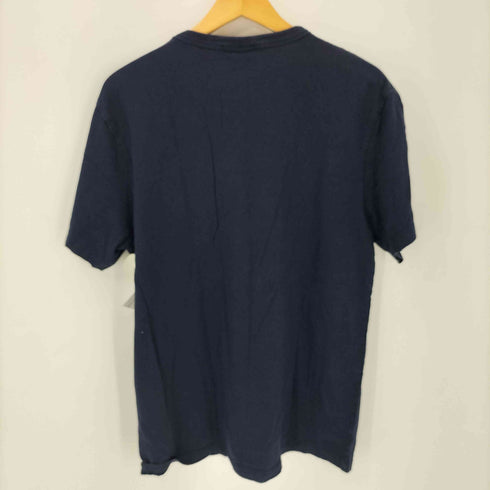 メゾンキツネ MAISON KITSUNE フロントポケット ロゴ刺繍 S/S Tシャツ メンズ import:M