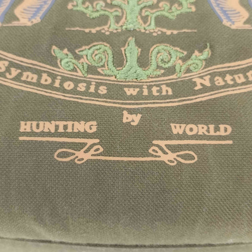 ハンティングワールド HUNTING WORLD BORNEO ボルネオチャリティー 2WAY ハンド ショルダーバッグ レディース