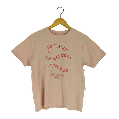 スローブイエナ SLOBE IENA PUR JUS ロゴプリントTEE レディース FREE