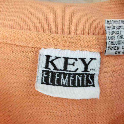 key elements 鹿の子ポロシャツ メンズ 2x