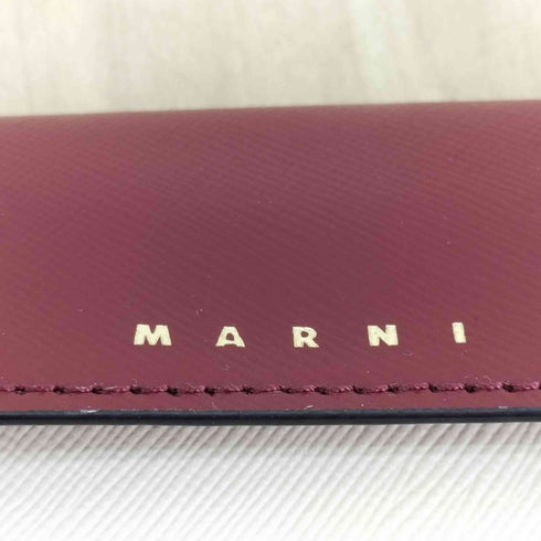 マルニ MARNI フラグメント カードケース 名刺入れ サフィアーノレザー レディース