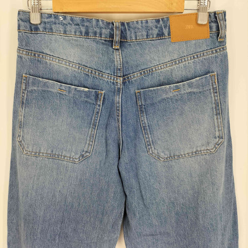 ザラ ZARA LOW-RISE Z1975 BALLOON FIT JEANS ローライズ バルーン フィット ジーンズ デニム パンツ レディース EUR:38