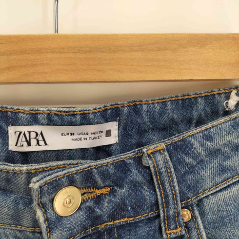 ザラ ZARA LOW-RISE Z1975 BALLOON FIT JEANS ローライズ バルーン フィット ジーンズ デニム パンツ レディース EUR:38