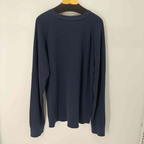 ナイキ NIKE 00S フロントロゴ刺繍 L/S ワッフルカットソー メンズ import:XL