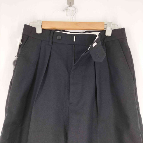 スティーブンアラン Steven Alan ウール オックスフォード イン ツープリーツ ドレス トラウザーズ メンズ JPN:S