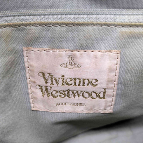 ヴィヴィアンウエストウッドアクセサリー Vivienne Westwood Accessories クレヨンタータンチェック柄 ハンドバッグ レディース