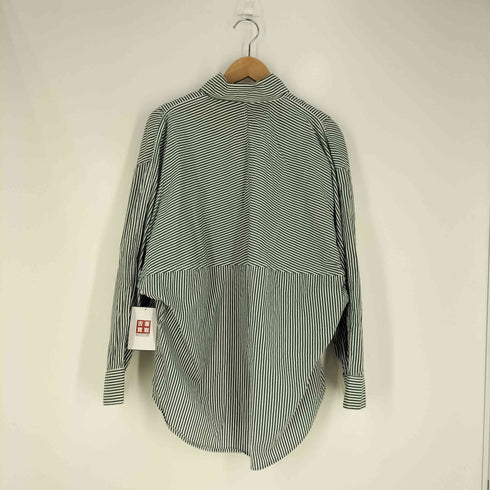 ラウンジドレス Loungedress ストライプBIGシャツ レディース FREE