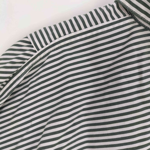 ラウンジドレス Loungedress ストライプBIGシャツ レディース FREE