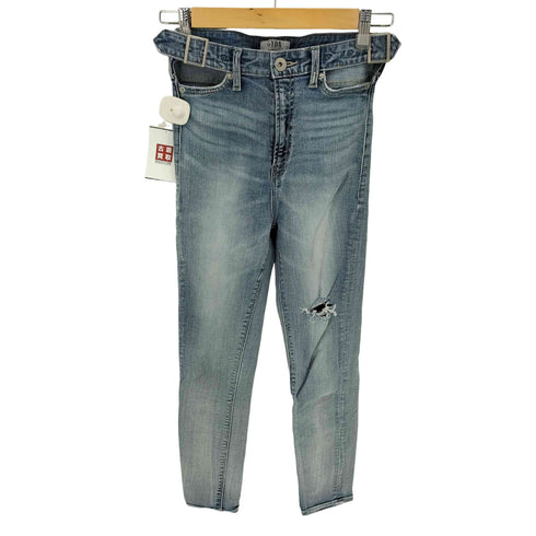 ジェイダ GYDA H/Wサイドベルトデザインスキニーデニムパンツ レディース JPN:M