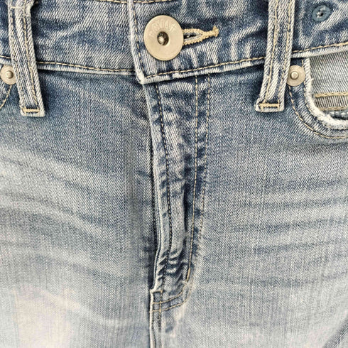 ジェイダ GYDA H/Wサイドベルトデザインスキニーデニムパンツ レディース JPN:M