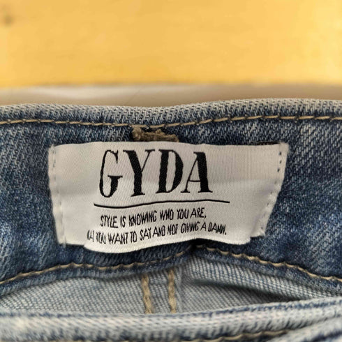 ジェイダ GYDA H/Wサイドベルトデザインスキニーデニムパンツ レディース JPN:M