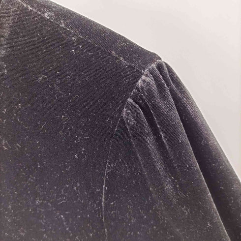 L/S レースドッキングベロアワンピース レディース