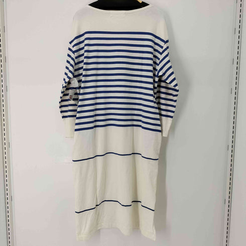 アールジュビリー R JUBILEE L/S ボーダー ロングワンピース レディース FREE