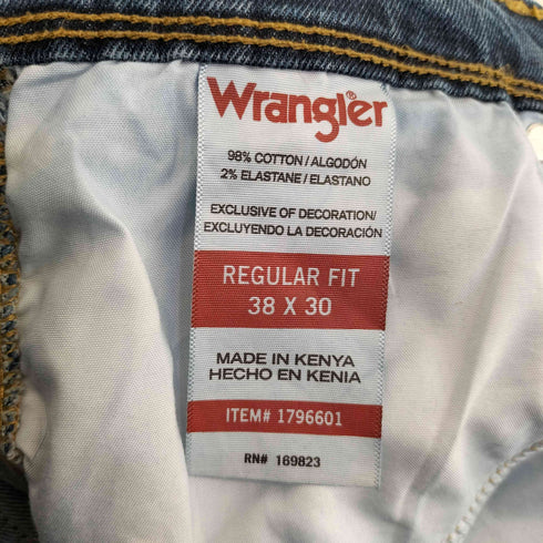 ラングラー Wrangler レギュラーフィット デニムジーンズ メンズ 38×30