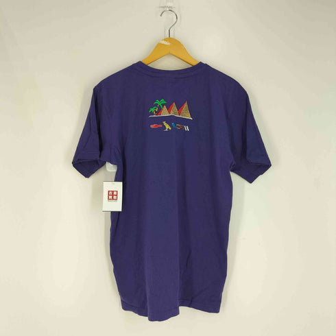 Moon Light エジプト製 両面刺繍 デザイン Tシャツ メンズ import:L