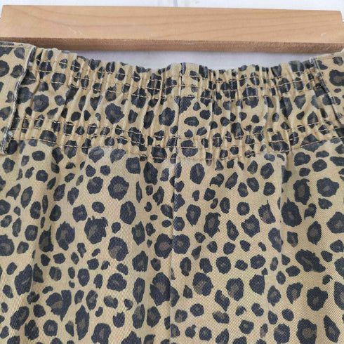 フリークスストア FREAKS STORE レオパード柄 タック入りテーパードパンツ メンズ JPN:L