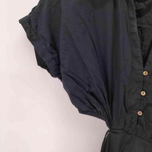 ザラ ZARA S/S カットアウトティアードロングワンピース レディース JPN:L