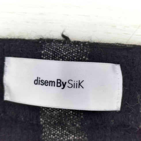 disemBySiiK シャツドッキングジャガードニット メンズ