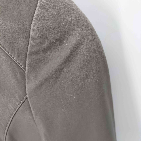 ボールジー BALLSEY ラムレザーノーカラージャケット レディース JPN:38
