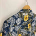 MOANA FASHION ハイビスカス柄 花柄 開襟オープンカラー アロハ シャツ メンズ import:S