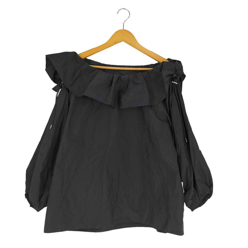 フレイアイディー FRAY I.D ラッフルドロストブラウス レディース ONE SIZE