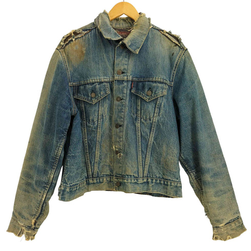 リーバイス Levis 60-70s ボタン裏526 BIG E 均等V ブランケットライナー 4th デニムトラッカージャケット メンズ