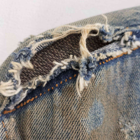 リーバイス Levis 60-70s ボタン裏526 BIG E 均等V ブランケットライナー 4th デニムトラッカージャケット メンズ