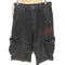 ホーボー hobo ロゴ プリント Baggy Denim Shorts バギー デニム カーゴ ショート パンツ Y2K メンズ W:88