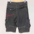 ホーボー hobo ロゴ プリント Baggy Denim Shorts バギー デニム カーゴ ショート パンツ Y2K メンズ W:88
