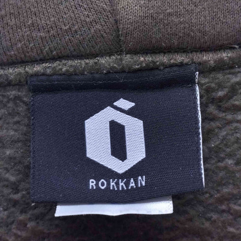 ロッカンオーシー ROKKAN OC プリントデザインパーカー メンズ JPN:L