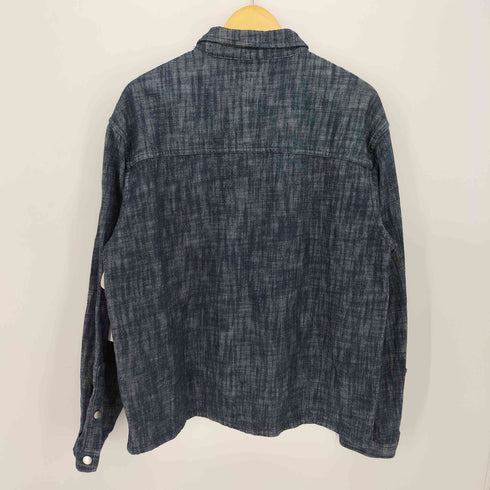 ザラ ZARA オーバーサイズデニムシャツ メンズ import:L