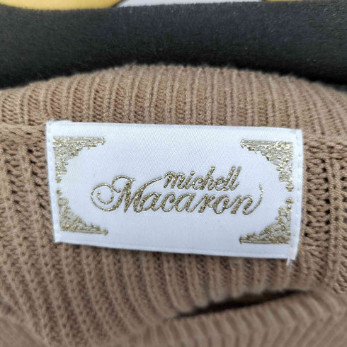michellMacaron ニットドッキングワンピース レディース JPN:S