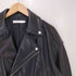 マウジー moussy LEATHER RIDERS ラムレザー ダブル ライダース ジャケット レディース FREE