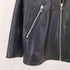 マウジー moussy LEATHER RIDERS ラムレザー ダブル ライダース ジャケット レディース FREE