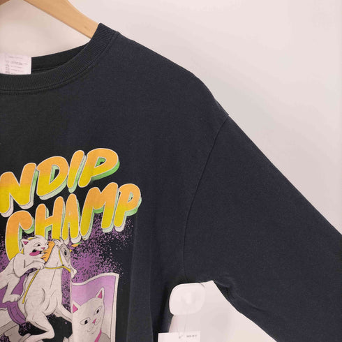 リップンディプ RIPNDIP Riding Champ L/S T-Shirt ライディング チャンプ ロング スリーブ Tシャツ レディース import:M
