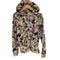 ジョイリッチ JOYRICH アニマル 花柄 総柄 プリント ジップアップ パーカー レディース import:L