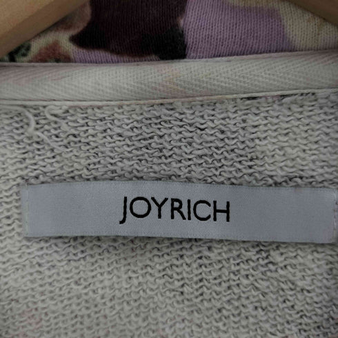 ジョイリッチ JOYRICH アニマル 花柄 総柄 プリント ジップアップ パーカー レディース import:L
