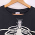 デルタプロウェイト DELTA PRO WEIGHT 90-00s 骨 ボーン プリント Tシャツ メンズ import:L